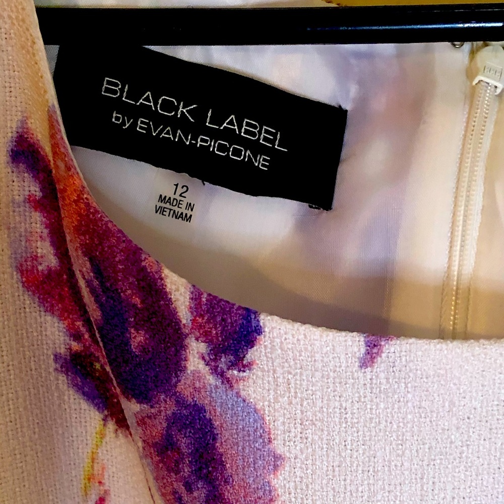 Black Label - Pastel Purple Flower Dress